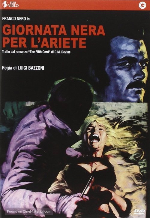 Giornata nera per l&#039;ariete - Italian DVD movie cover