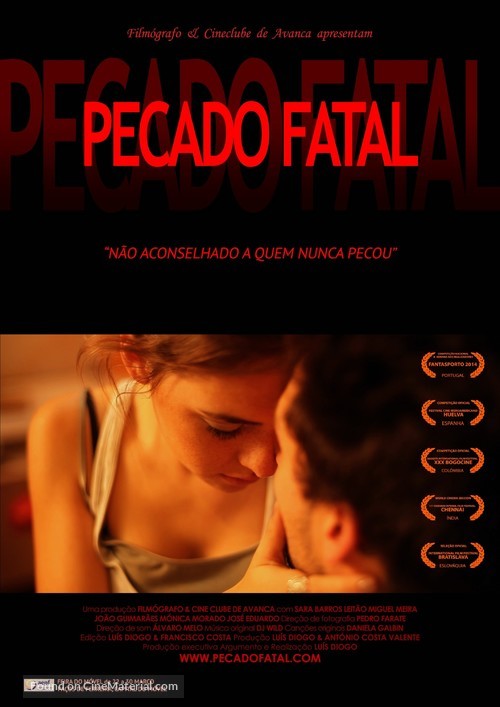 Pecado Fatal - Portuguese Movie Poster