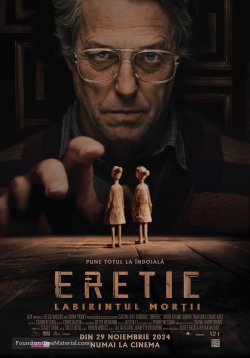 Heretic - Romanian Movie Poster