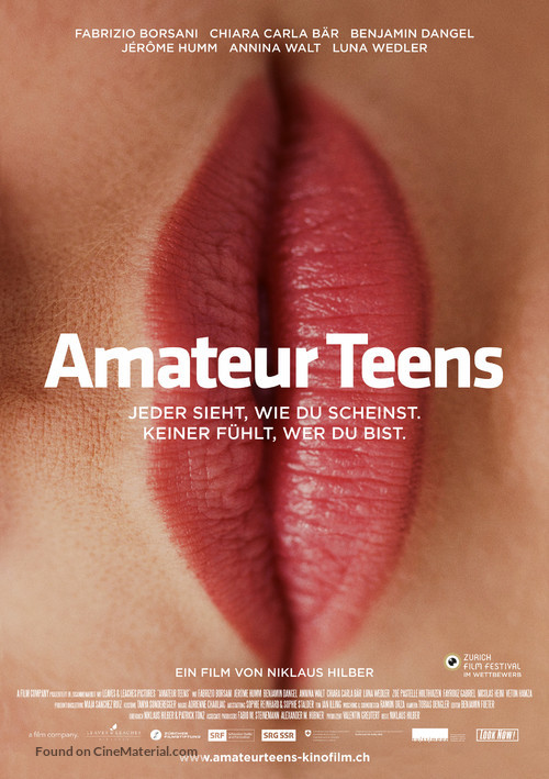Amateur Teens - Swiss Movie Poster