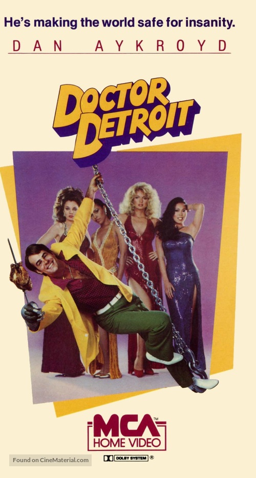 Doctor Detroit - VHS movie cover