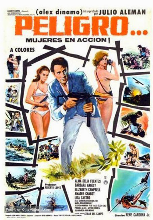 Peligro...! Mujeres en acci&oacute;n - Spanish Movie Poster