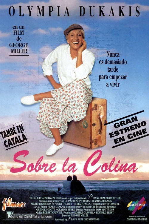 Over the Hill - Spanish Movie Poster