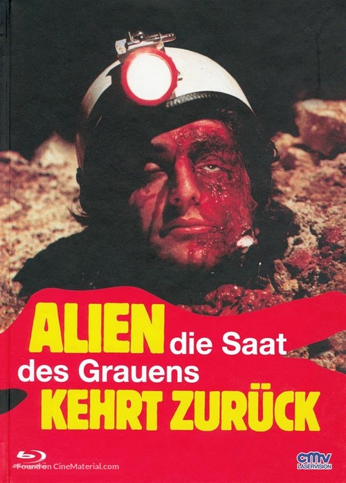 Alien 2 - Sulla terra - German Blu-Ray movie cover