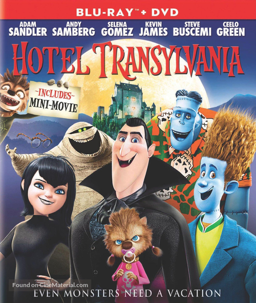 Hotel Transylvania - Blu-Ray movie cover