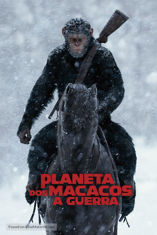 War for the Planet of the Apes - Brazilian Movie Cover