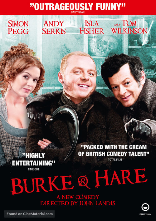 Burke and Hare - Danish DVD movie cover