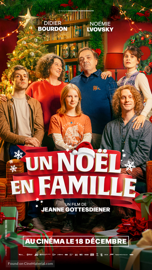 Un No&euml;l en Famille - French Movie Poster