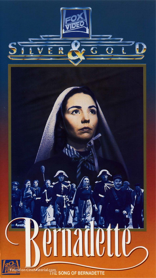 The Song of Bernadette - Italian VHS movie cover