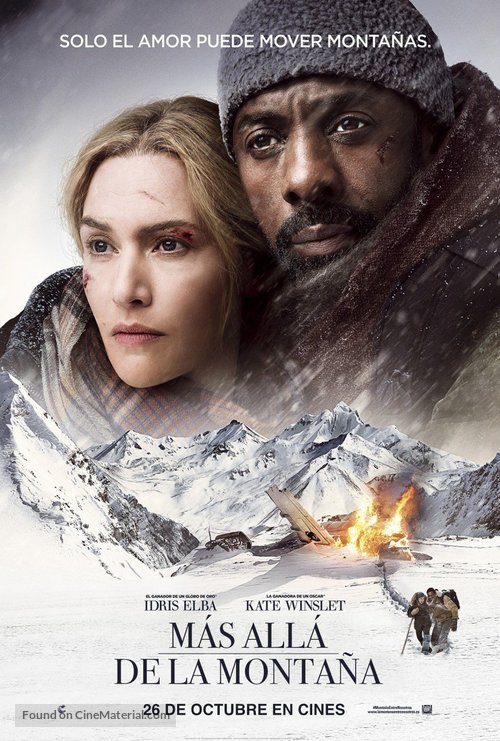 The Mountain Between Us - Chilean Movie Poster