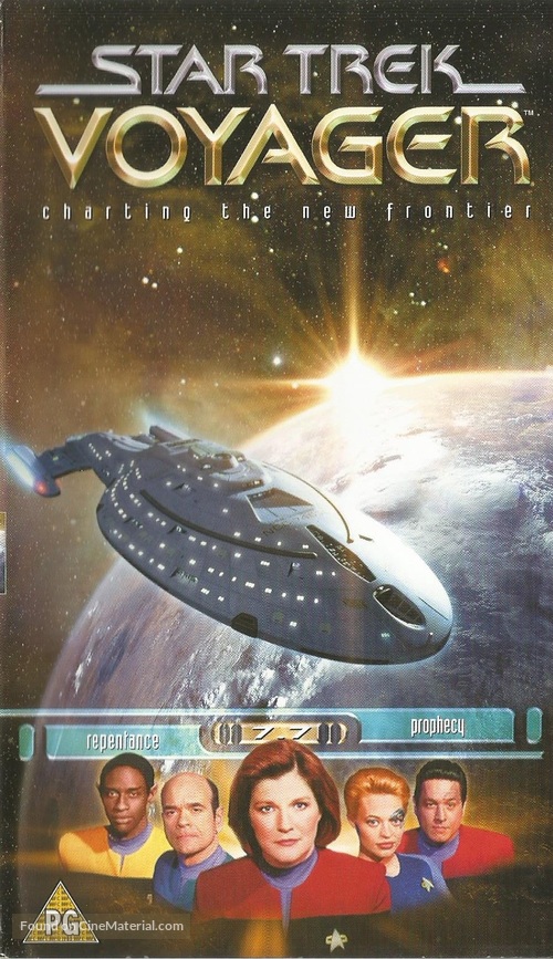 &quot;Star Trek: Voyager&quot; - British VHS movie cover