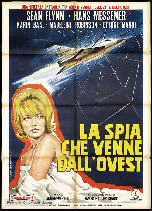 Agent sp&eacute;cial &agrave; Venise - Italian Movie Poster