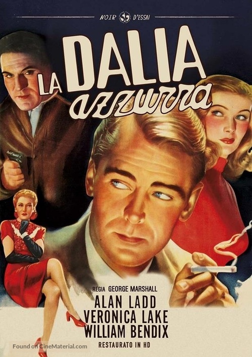 The Blue Dahlia - Italian DVD movie cover