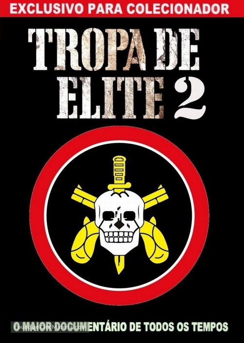 Tropa de Elite 2 - O Inimigo Agora &Eacute; Outro - Brazilian DVD movie cover