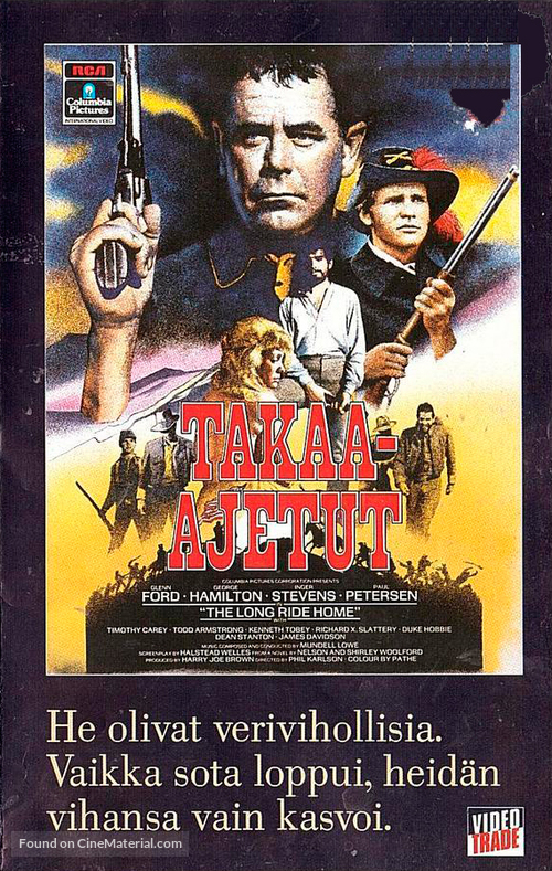 A Time for Killing - Finnish VHS movie cover