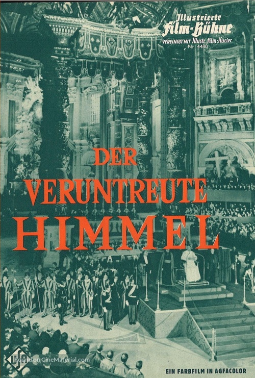 Der veruntreute Himmel - German poster