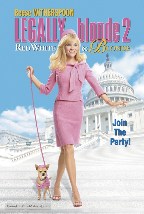 Legally Blonde 2: Red, White &amp; Blonde - Movie Cover