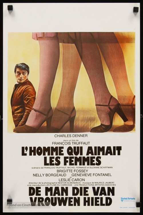 L&#039;homme qui aimait les femmes - Belgian Movie Poster