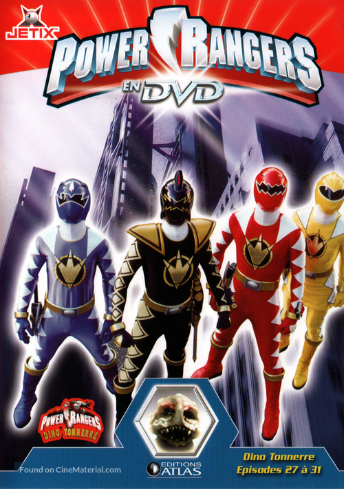 &quot;Power Rangers DinoThunder&quot; - French DVD movie cover