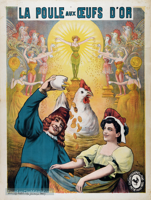 La poule aux oeufs d&#039;or - French Movie Poster