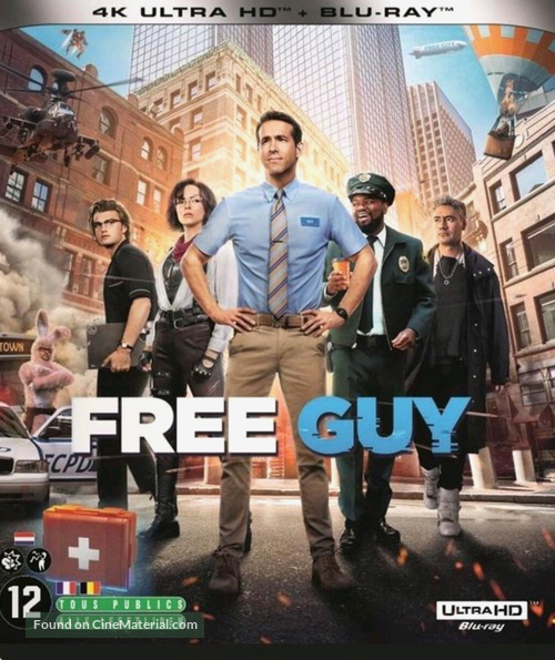 Free Guy - Belgian Blu-Ray movie cover