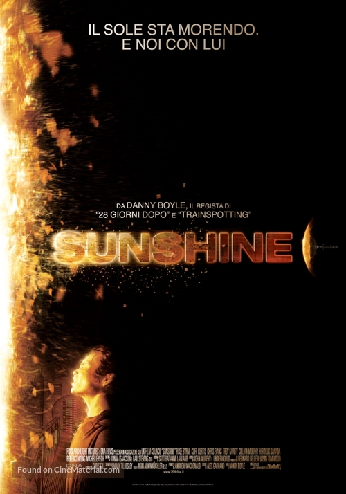 Sunshine - Italian Movie Poster