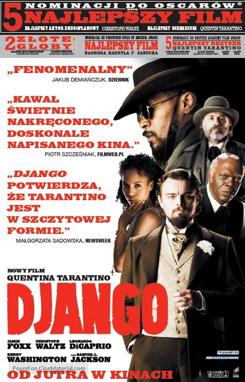 Django Unchained - Polish Movie Poster