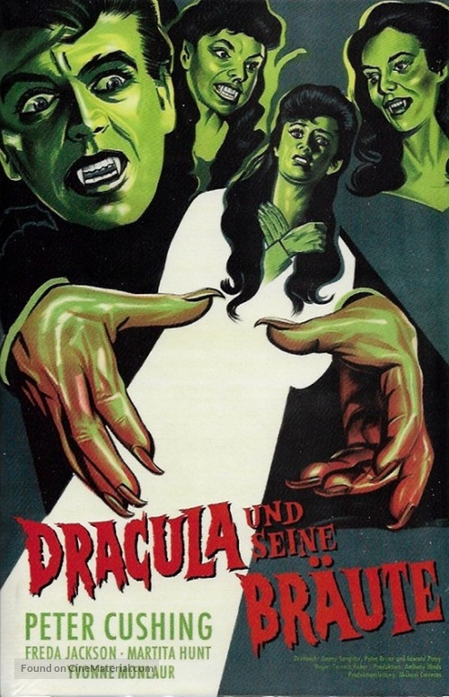 The Brides of Dracula - German Blu-Ray movie cover