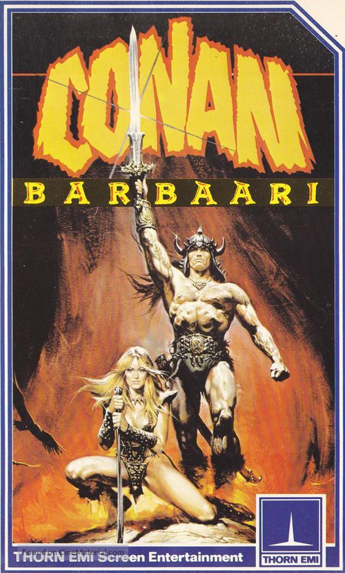 Conan The Barbarian - Finnish Movie Cover