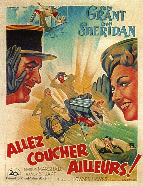 I Was a Male War Bride - French Movie Poster