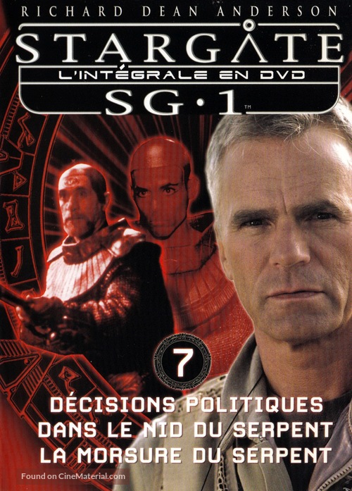 &quot;Stargate SG-1&quot; - French DVD movie cover