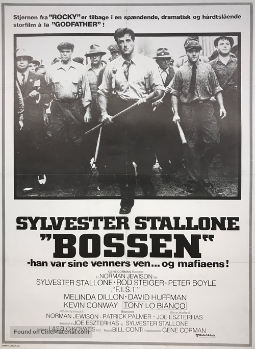 Fist - Danish Movie Poster