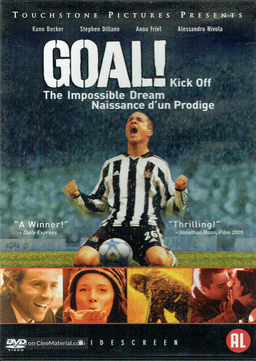 Goal - Belgian DVD movie cover