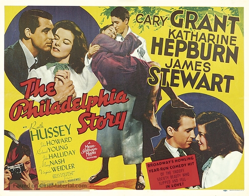 The Philadelphia Story - Movie Poster
