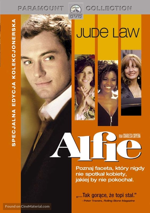 Alfie - Polish DVD movie cover