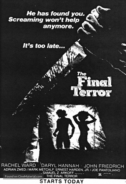 The Final Terror - poster