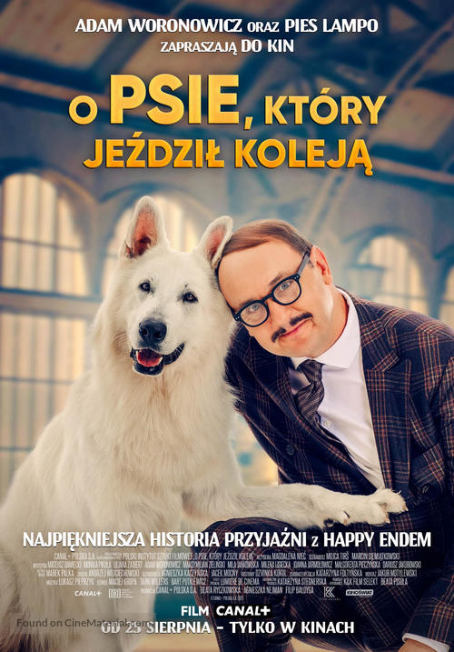 O psie, kt&oacute;ry jezdzil koleja - Polish Movie Poster