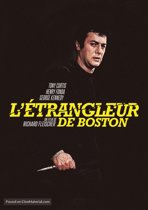 The Boston Strangler - French DVD movie cover