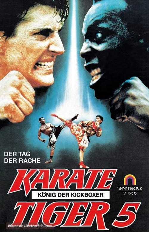 The King of the Kickboxers - German Blu-Ray movie cover