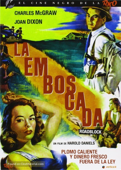 Roadblock - Spanish DVD movie cover