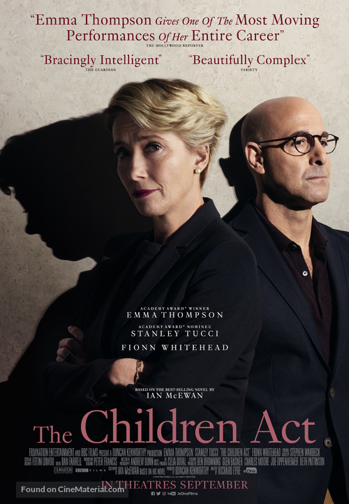 The Children Act - Canadian Movie Poster