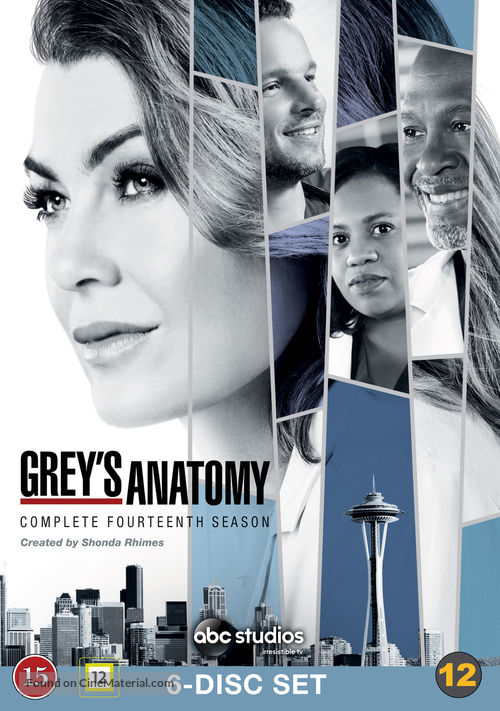 &quot;Grey&#039;s Anatomy&quot; - Danish Movie Cover