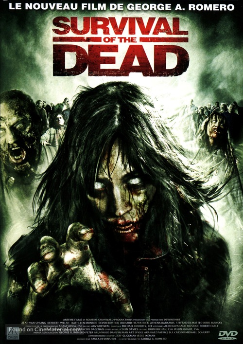 Survival of the Dead - French DVD movie cover