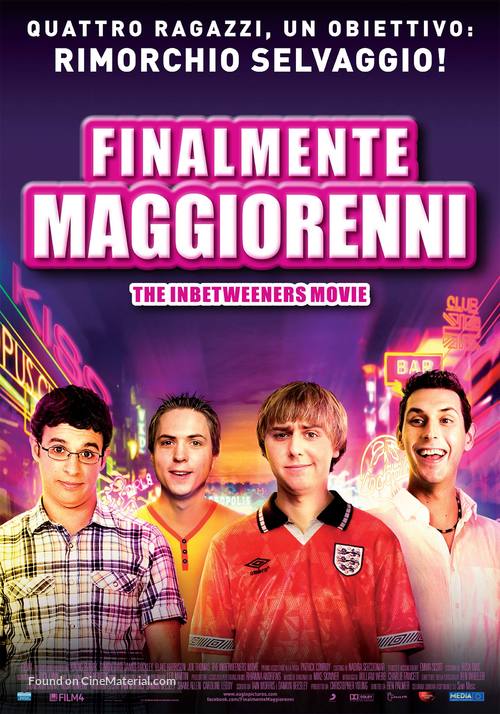 The Inbetweeners Movie - Italian Movie Poster