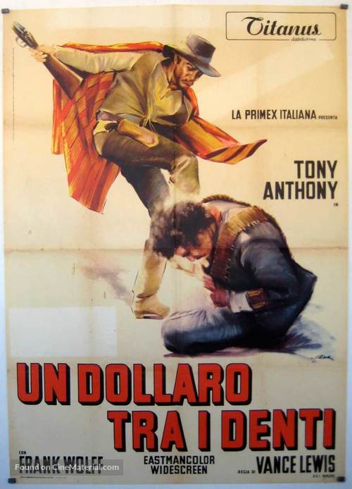 Un dollaro tra i denti - Italian Movie Poster