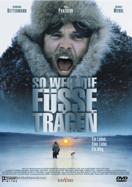 So weit die F&uuml;&szlig;e tragen - German DVD movie cover