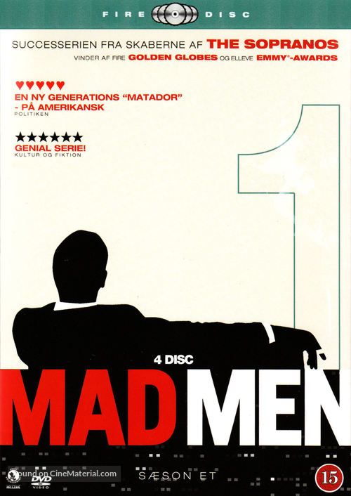&quot;Mad Men&quot; - Danish DVD movie cover