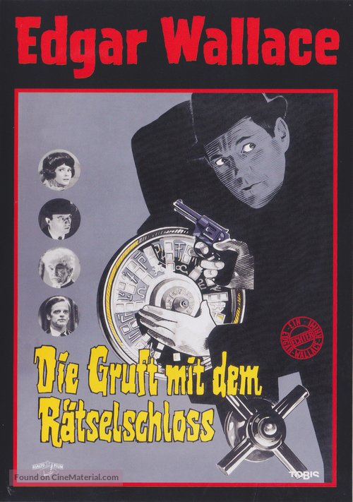 Die Gruft mit dem R&auml;tselschlo&szlig; - German DVD movie cover