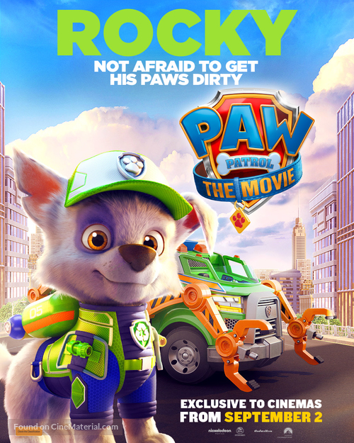 Paw Patrol: The Movie - Australian Movie Poster