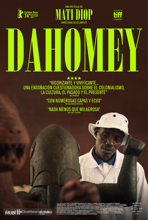 Dahomey - Mexican Movie Poster